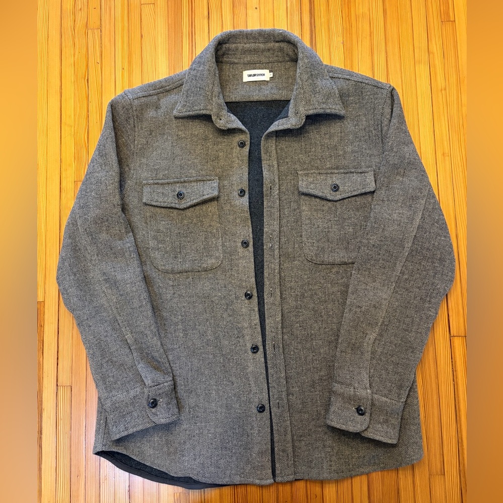 Taylor Stitch Maritime Shirt Jacket (Wool Blend) (sz 44)